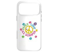Custodia per iPhone 17 Pro Max Peace Love - Raschietto per ghiaccio, paradiso invernale
