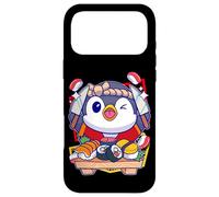 Custodia per iPhone 17 Pro Max Penguin Sushi Chef Funny & Cute Penguin Chef & Sushi Board