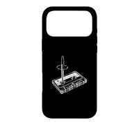 Custodia per iPhone 17 Pro Max Penna per riavvolgimento a cassetta The Analog Age Nostalgia