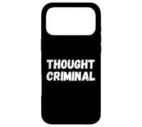 Custodia per iPhone 17 Pro Max Pensiero Criminale