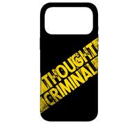 Custodia per iPhone 17 Pro Max Pensiero Criminale Crimine Thought Criminal