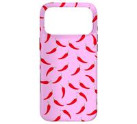 Custodia per iPhone 17 Pro Max Peperoncino rosso Peperoncino Piccante Modello Rosa Divertente Estetica Food Art