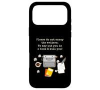 Custodia per iPhone 17 Pro Max Per favore, non infastidire lo scrittore Romanziere Autore Macchina da scrivere