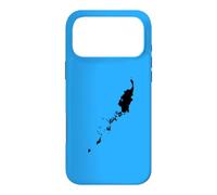 Custodia per iPhone 17 Pro Max Per orgogliosi ex-pats, vacanzieri e marinai | Palau Mappa