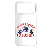 Custodia per iPhone 17 Pro Max Perché sei diventato un medico motivazione medica Design