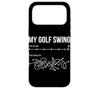 Custodia per iPhone 17 Pro Max Perfetto Golf Swing Piano Vs Realtà Divertente Golf Amante