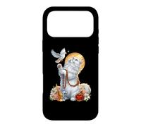 Custodia per iPhone 17 Pro Max Persian Cat Coquette Cristiano Cuore Crocifisso Colomba