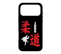 Custodia per iPhone 17 Pro Max Personaggi asiatici e arte dell'autodifesa nel judo