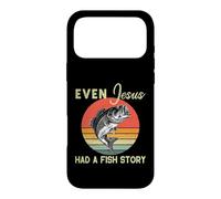 Custodia per iPhone 17 Pro Max Pesca Anche Gesù Aveva Pesce Storia Divertente Bass Papà Christian