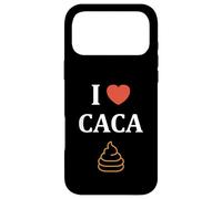 Custodia per iPhone 17 Pro Max Péteur prout j'aime le caca Humour i love caca