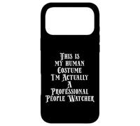 Custodia per iPhone 17 Pro Max Philanthropist People Watcher Costume For Creepy Guys