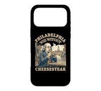 Custodia per iPhone 17 Pro Max Philly Cheesesteaks Wiz Wit Benjamin Franklin Filadelfia