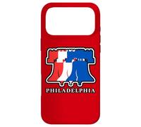 Custodia per iPhone 17 Pro Max Philly Liberty Bell, souvenir patriottico per le vacanze di Philadelphia