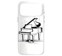 Custodia per iPhone 17 Pro Max Pianoforte a coda Schizzo Pianista