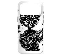 Custodia per iPhone 17 Pro Max Piccolo Ukulelist Giocatore di Ukulele per Ragazzi