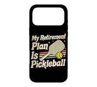 Custodia per iPhone 17 Pro Max Pickleball è il mio piano pensionistico giocatori Pickle Ball