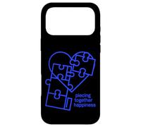 Custodia per iPhone 17 Pro Max Piece Together Happiness Puzzle Cuore Design