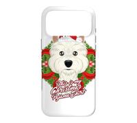 Custodia per iPhone 17 Pro Max Pigiama con scritta "This Is My Christmas", West Highland Terrier