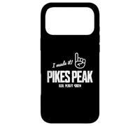 Custodia per iPhone 17 Pro Max Pikes Peak Colorado Vintage I Made To The Summit