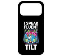 Custodia per iPhone 17 Pro Max Pinball Machine Player I Speak Fluent Tilt Arcade