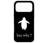 Custodia per iPhone 17 Pro Max Pinguino Ma Perché