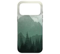 Custodia per iPhone 17 Pro Max Pini Foresta Montagne Minimalista Boho Chic Alberi Natura Divertimento