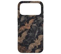 Custodia per iPhone 17 Pro Max Pipistrelli vampiri Swarm Classic Gothic Black Spooky Cottagecore