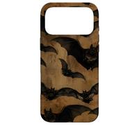 Custodia per iPhone 17 Pro Max Pipistrelli vampiri Swarm Classic Gothic Black Spooky Cottagecore