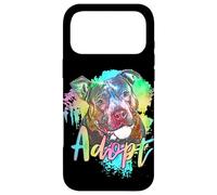 Custodia per iPhone 17 Pro Max Pitbull Rescue Team - Adotta, non fare acquisti
