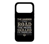 Custodia per iPhone 17 Pro Max Più difficile è la strada più abile è il viaggiatore Mason