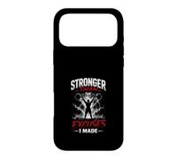 Custodia per iPhone 17 Pro Max Piu Forte Dei Miei Alibi Fitness Motivation