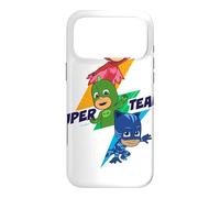Custodia per iPhone 17 Pro Max PJ Masks TV Super Team Flash