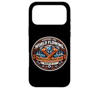 Custodia per iPhone 17 Pro Max Plumbing Day Keeping the World Fluing, chiave idraulica e strumento