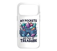 Custodia per iPhone 17 Pro Max Pockets Are Full Of Treasure Rockhounding Cercatore Minerali