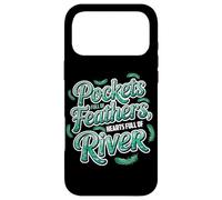 Custodia per iPhone 17 Pro Max Pockets full of feathers, hearts full of river