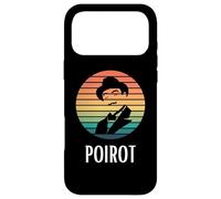 Custodia per iPhone 17 Pro Max Poirot Hat Baffi colori vintage