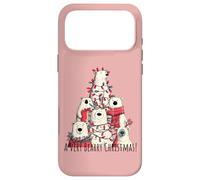 Custodia per iPhone 17 Pro Max Polar Bears Loves Xmas A Very Bearry Christmas Bear Tree