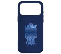 Custodia per iPhone 17 Pro Max Politica liberale per le elezioni americane Citazione di JFK