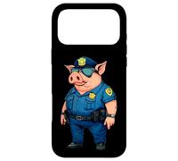 Custodia per iPhone 17 Pro Max Poliziotto di maiali/polizia maiale