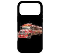 Custodia per iPhone 17 Pro Max Pollo Bus Guatemala Quetzal Guate Tikal Maya Antigua 502