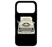 Custodia per iPhone 17 Pro Max Poltrona Detective True Crime Enthusiast Crime Sleuth
