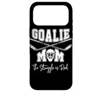 Custodia per iPhone 17 Pro Max Portiere Hockey Mom The Struggle is Real for Keeper Mothers