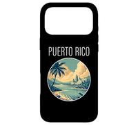 Custodia per iPhone 17 Pro Max Porto Rico scenario Art Deco