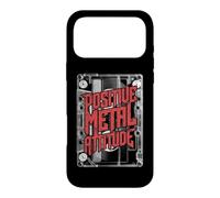 Custodia per iPhone 17 Pro Max Positive Metal Attitude, musica pesante degli anni '80 e '90