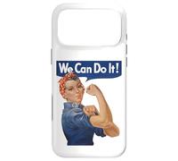 Custodia per iPhone 17 Pro Max Possiamo farlo Rosie The Riveter, Femminista Seconda Guerra Mondiale Rosey Rosy