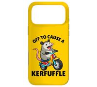 Custodia per iPhone 17 Pro Max Possum Off to Cause A Kerfuffle Funny Opossum