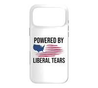Custodia per iPhone 17 Pro Max Powered By Liberal Tears Flag Anti Liberal Make Liberals Cry