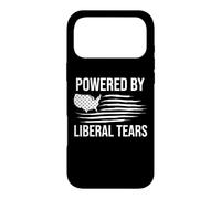 Custodia per iPhone 17 Pro Max Powered By Liberal Tears Flag Anti Liberal Make Liberals Cry