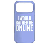 Custodia per iPhone 17 Pro Max Preferirei essere un lettore mentale divertente online