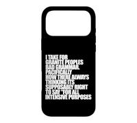 Custodia per iPhone 17 Pro Max PRENDO PER GRANITO GRAMMATICA CATTIVA Meme pacificamente divertente